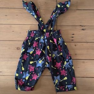 Rockstar Overalls 0-3M EUC